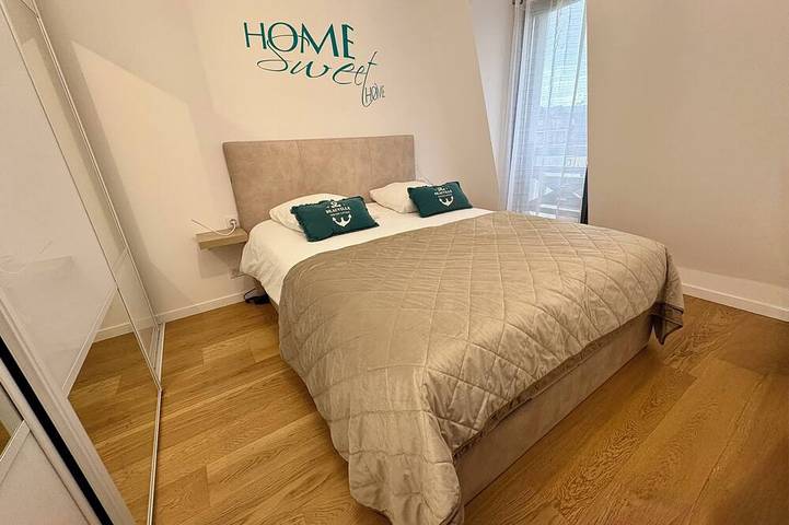 Gîte pour 5 personnes, avec balcon dans Hippodrome de Deauville La Touques - 2
