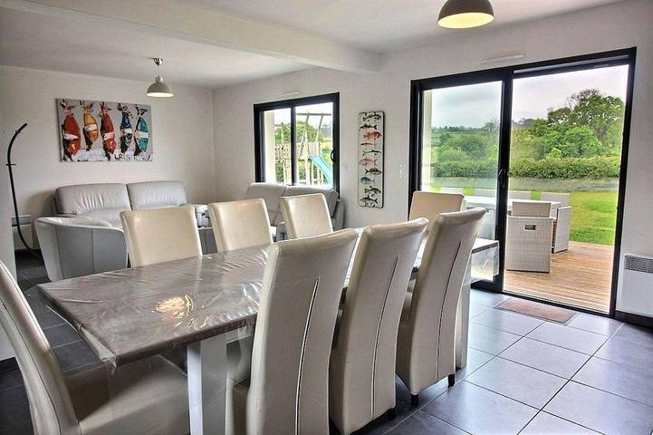Gîte pour 4 personnes, avec Terrasse ainsi que Jardin et Vue