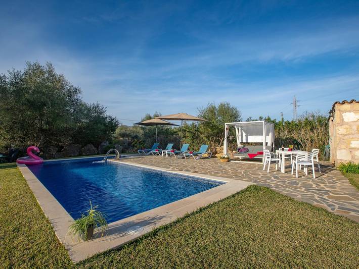 Casa rural para 6 personas, con Balcón/Terraza además de Jardín y Piscina en Pollença - 3
