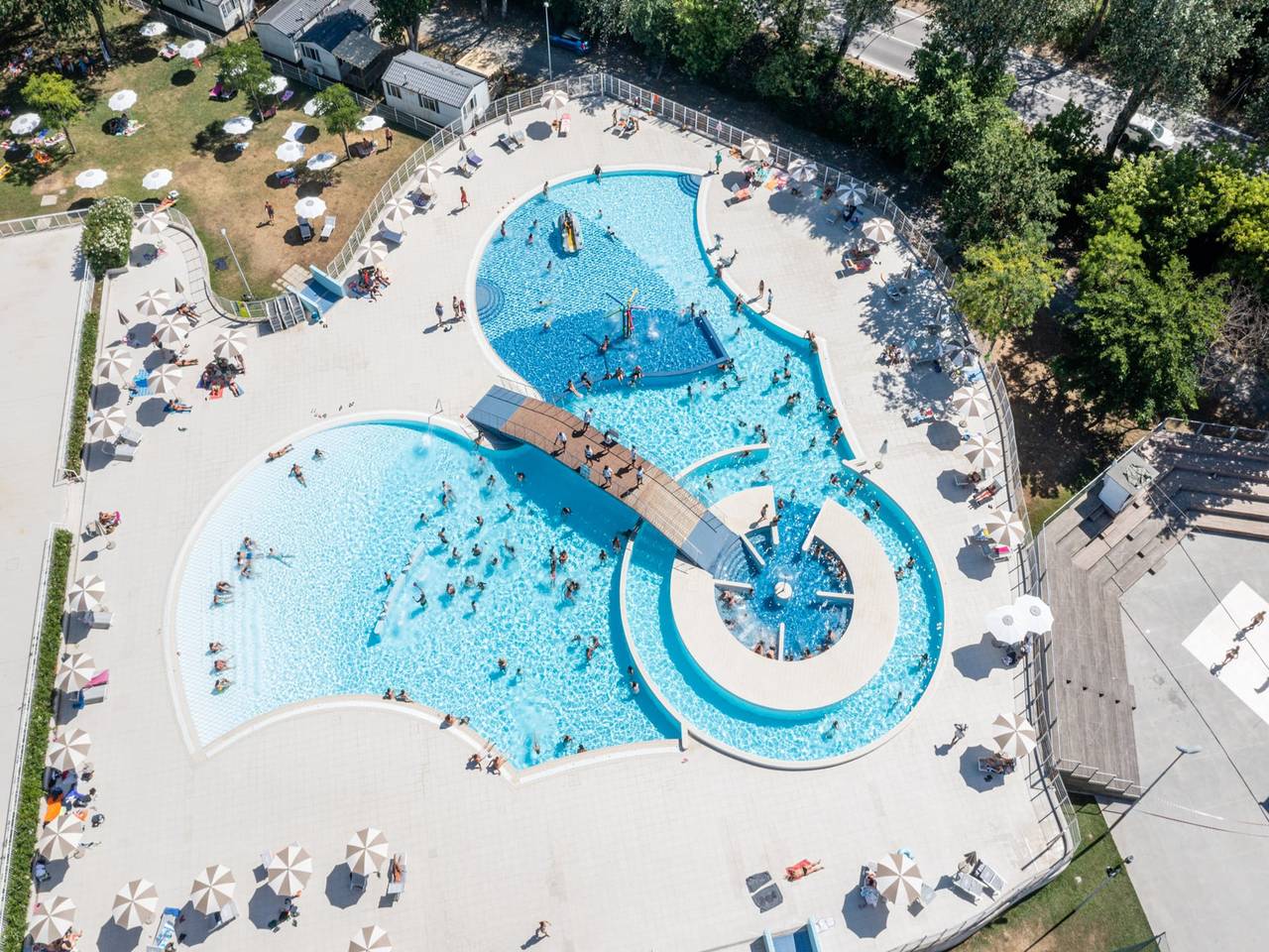 Casa Mobile nell'Adriano Family Camping Village in Punta Marina, Provincia di Ravenna