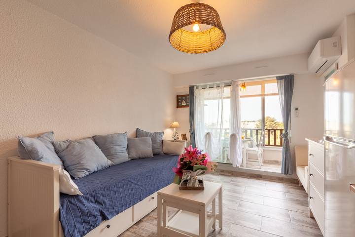 Studio für 4 Personen, mit Garten und Balkon, mit Haustier in Sanary-sur-Mer