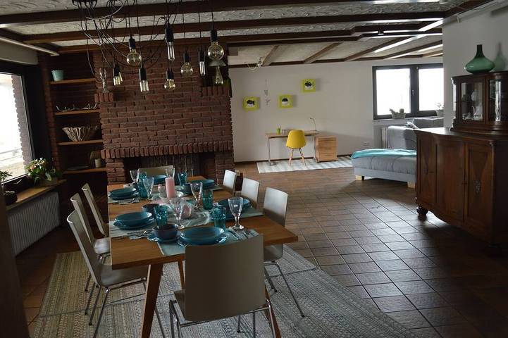 Ferienwohnung für 9 Personen, mit Balkon, mit Haustier in Großbettlingen