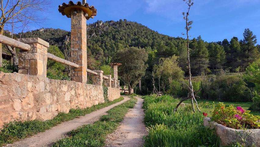 Casa rural para 8 personas, con piscina además de vistas y jardín, Se admiten mascotas en Conca de Barberà - 3