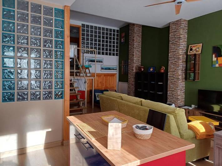 Apartamento para 4 personas, con Terraza y Vistas en Sabiñánigo