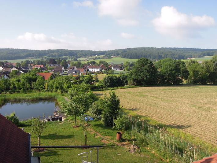 Ferienwohnung für 4 Personen, mit Terrasse und Ausblick in Wiehengebirge