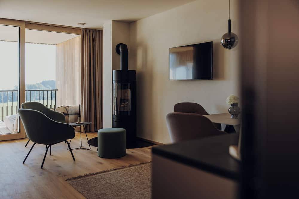 Ganze Wohnung, Sona Suites Allgäu: Sauna, Whirlpool & Bergblick in Wiggensbach, Bayerisch Schwaben