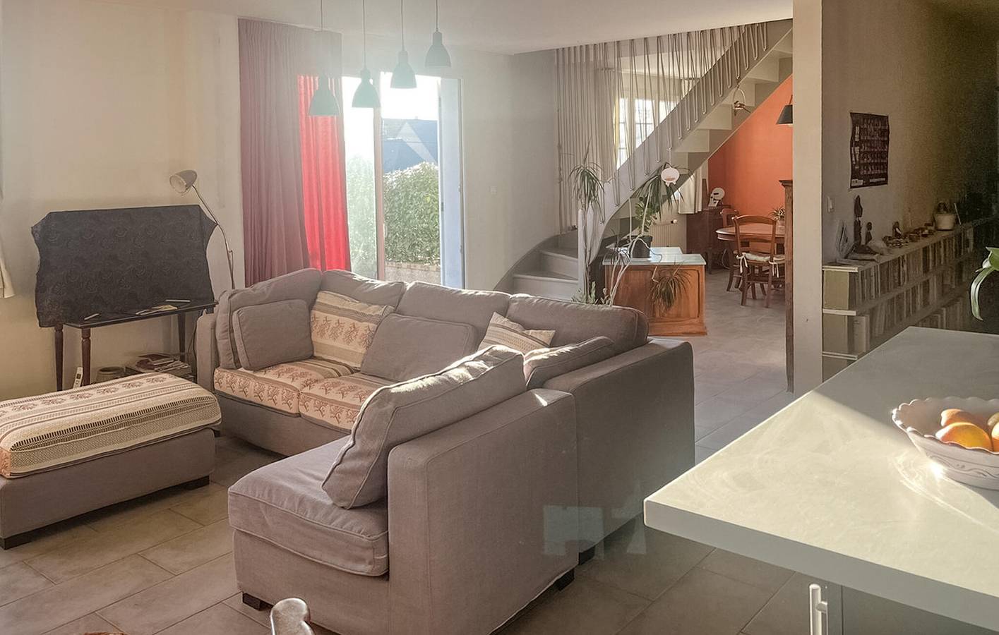 Acogedor apartamento de 2 dormitorios con jardín cerca de la playa: wifi, aparcamiento y servicios in Barneville-Carteret, Côte de la Déroute