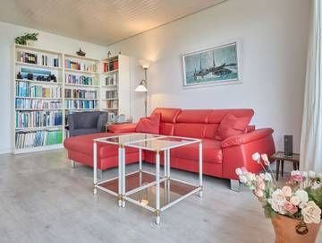 Ferienwohnung für 3 Personen, mit Balkon und Ausblick in Grimmershörn