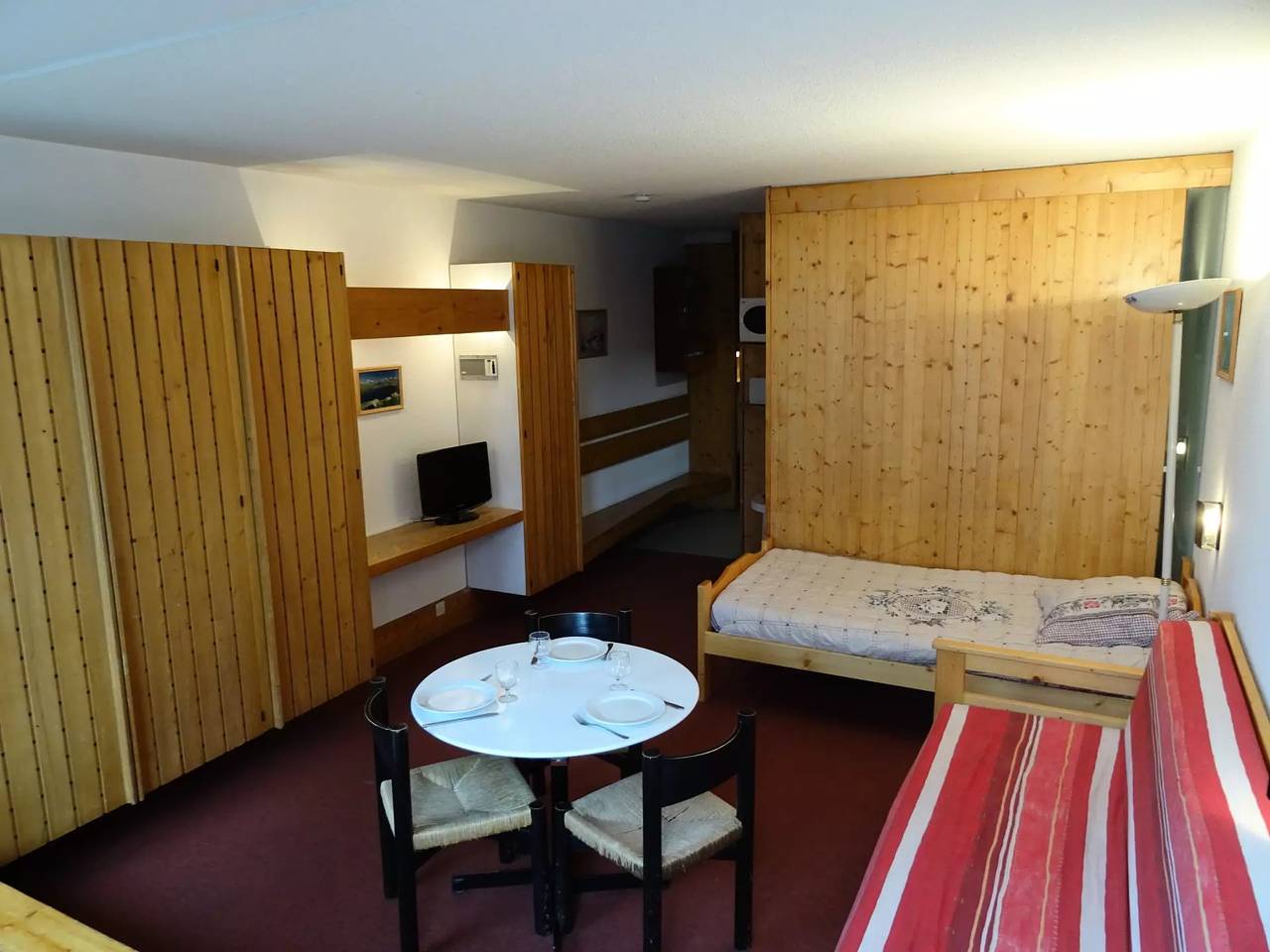 Ganzes Studio, Großes 3-Personen-Studio in Arc 1600, Ski zu den Füßen und in der Nähe von Geschäften in Arc 1600, Bourg-Saint-Maurice