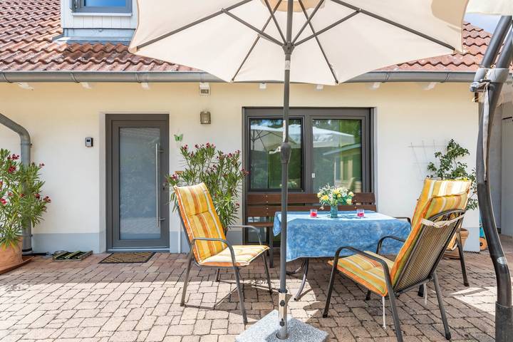 Ferienwohnung für 4 Personen, mit Garten