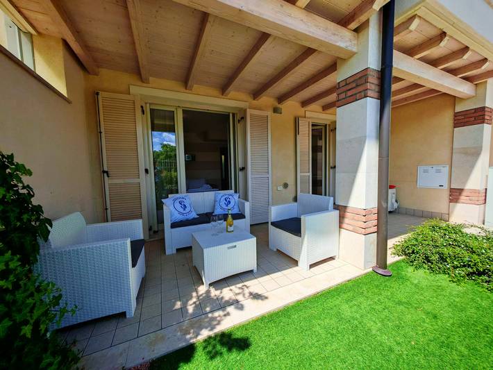Appartement de vacances pour 6 personnes, avec jardin et piscine, adapté aux familles - 1