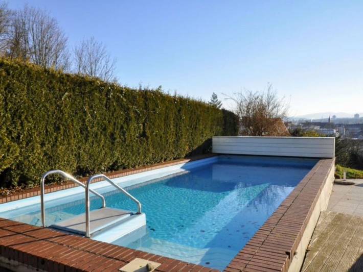 Ferienhaus für 6 Personen, mit Balkon und Terrasse sowie Garten und Ausblick in Nürtingen