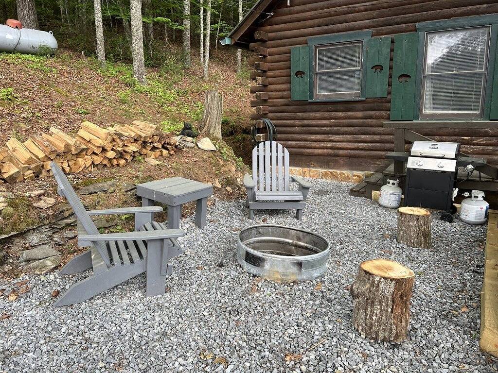 Log Cabin Retreat, Beautiful Views, trail @ house in Cherry Log, Chattahoochee National Forest