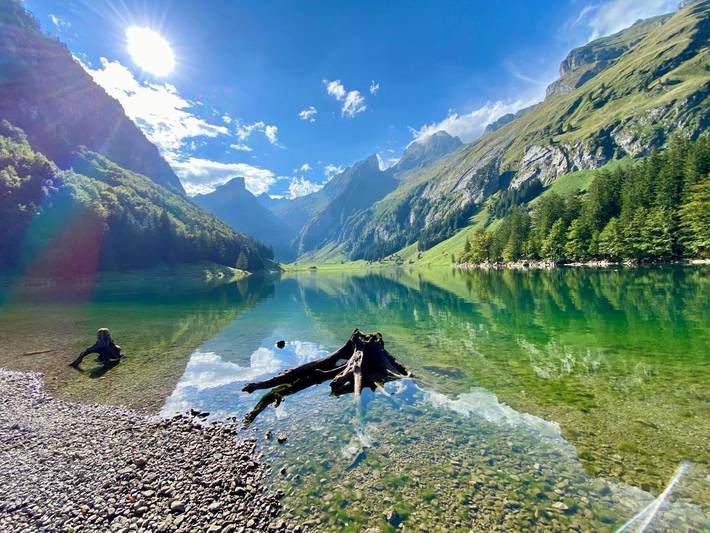 Hütte für 7 Personen, mit Garten und Ausblick sowie Pool und Sauna, mit Haustier am Bodensee - 3