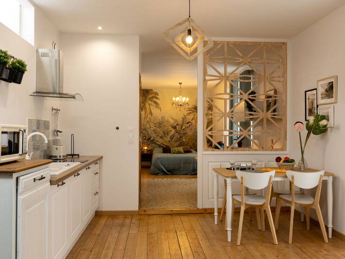 Appartement de vacances pour 2 personnes, avec Balcon et Jardin