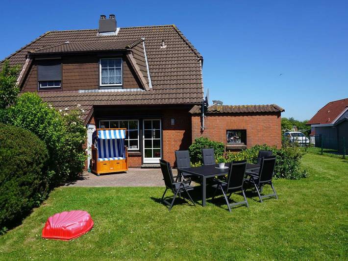 Ferienhaus für 7 Personen, mit Terrasse und Garten in Friedrichskoog