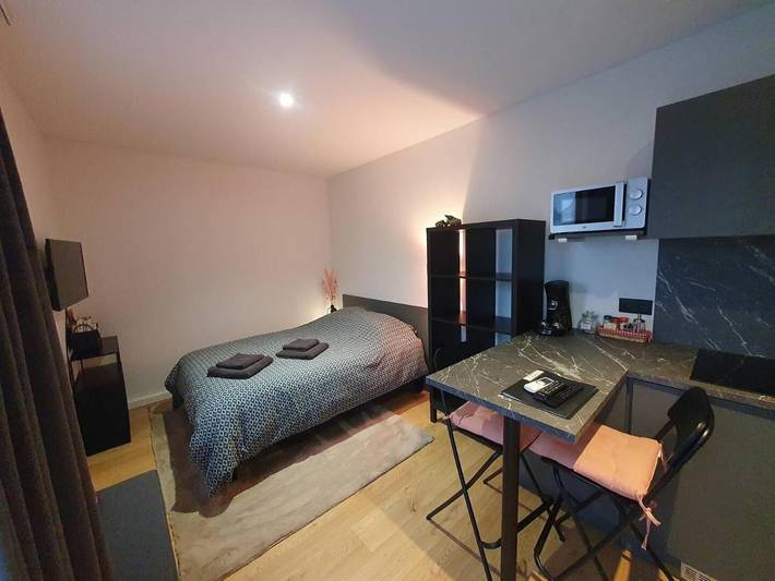 Gîte pour 2 personnes, avec Terrasse à Herrlisheim-près-Colmar