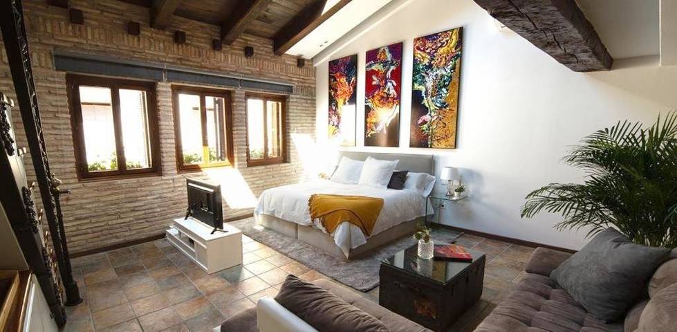 Apartamento para 6 personas, con Balcón y Vistas en Laguardia