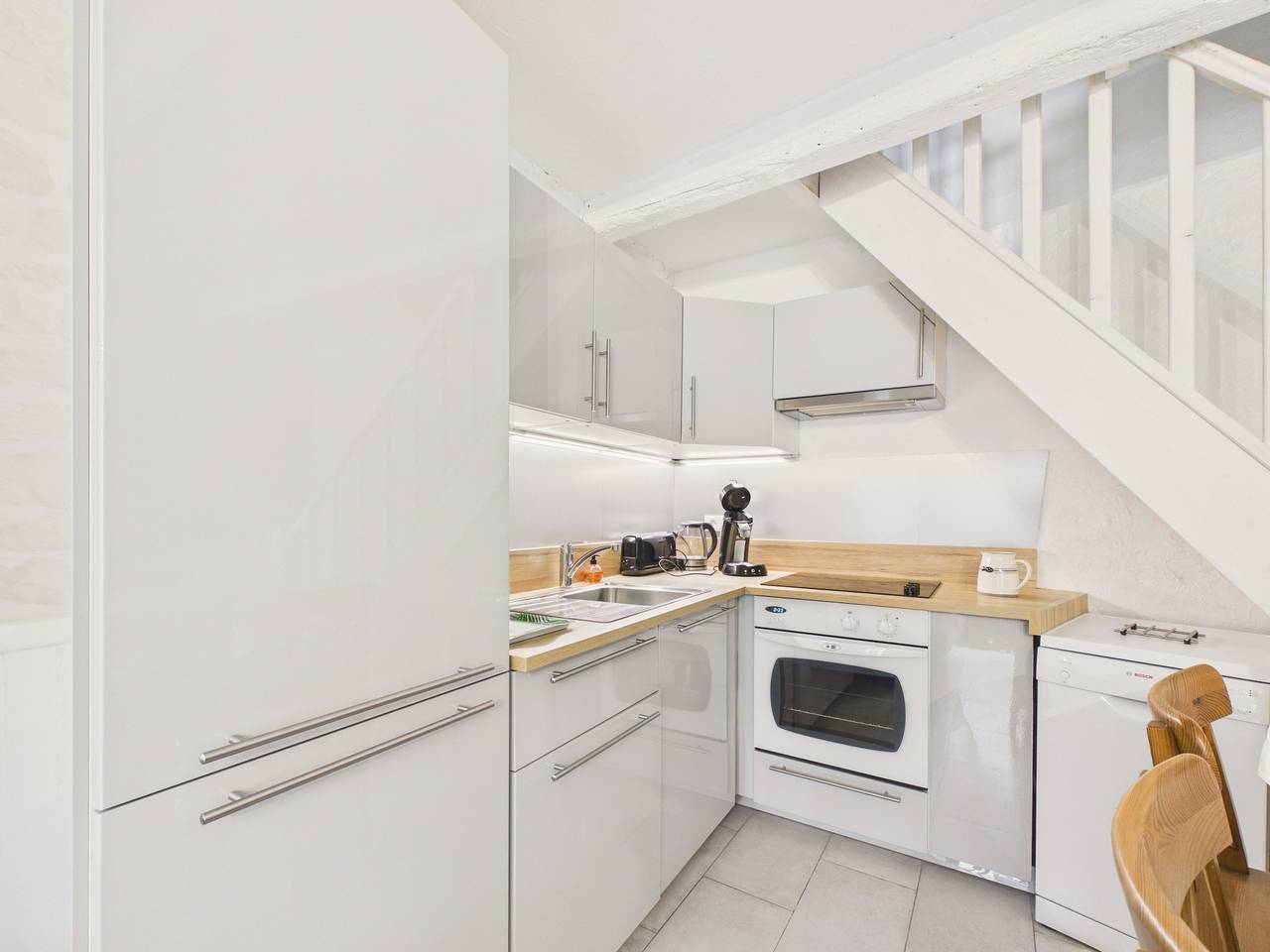 Studio entier, 500 m de la plage, studio pour 4 en plein centre in La Flotte, Région de La Rochelle