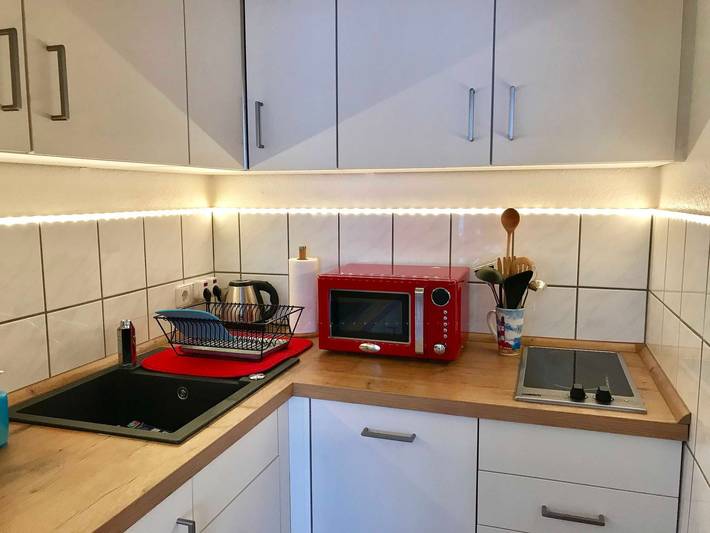 Ferienwohnung für 3 Personen, mit Balkon und Whirlpool sowie Garten und Ausblick in Schausende - 3