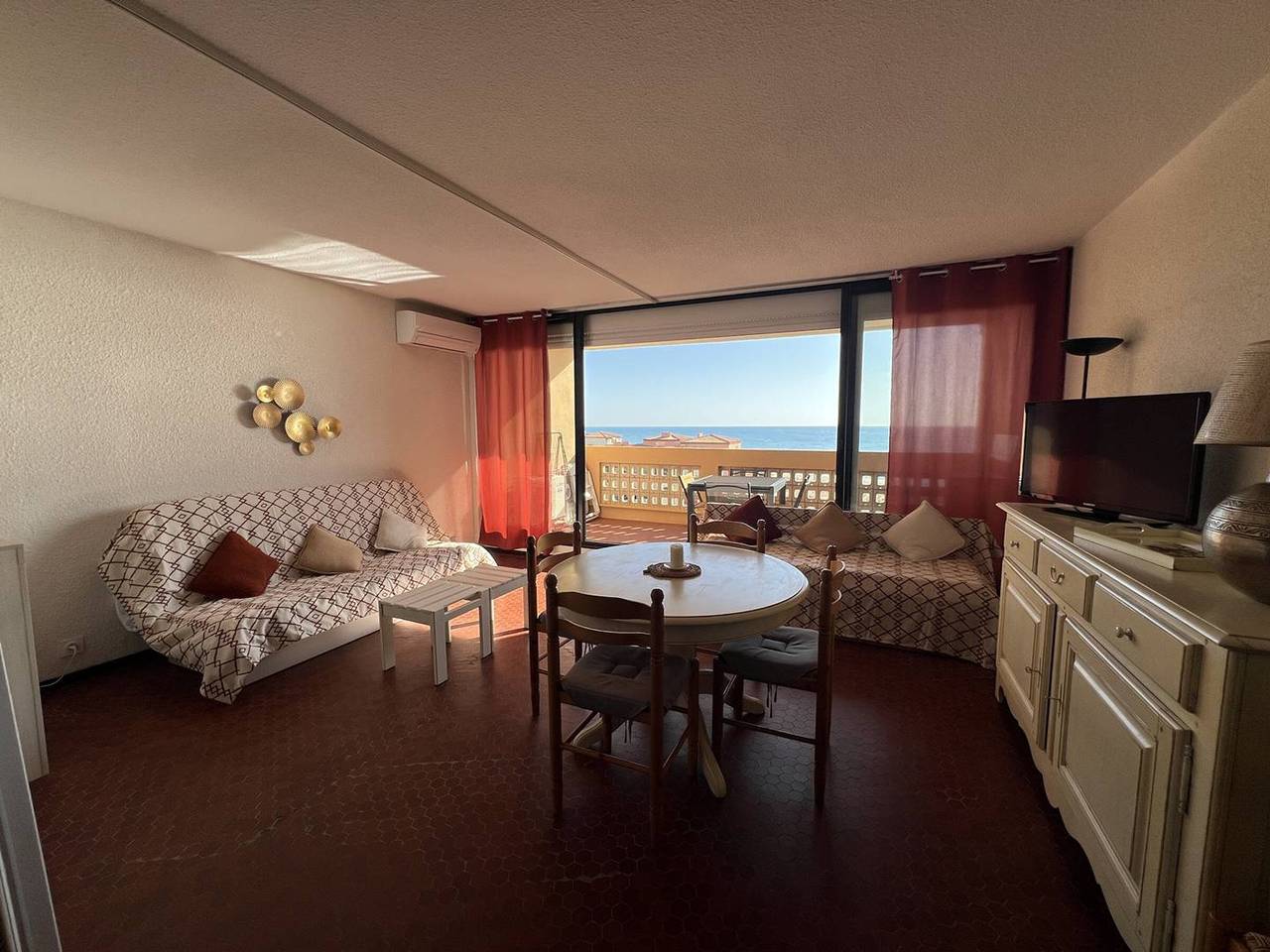 Appartement entier, Appartement T2 Climatisé avec Piscine, Terrasse et Accès Direct Plage, 4 Couchages – Le Barcarès in Le Barcarès, Côte d'Améthyste
