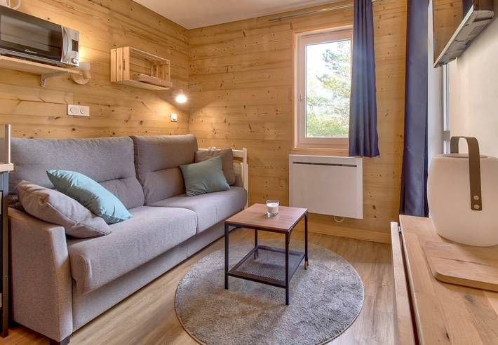Chalet pour 4 personnes, avec balcon, adapté aux familles dans les Hautes-Pyrénées