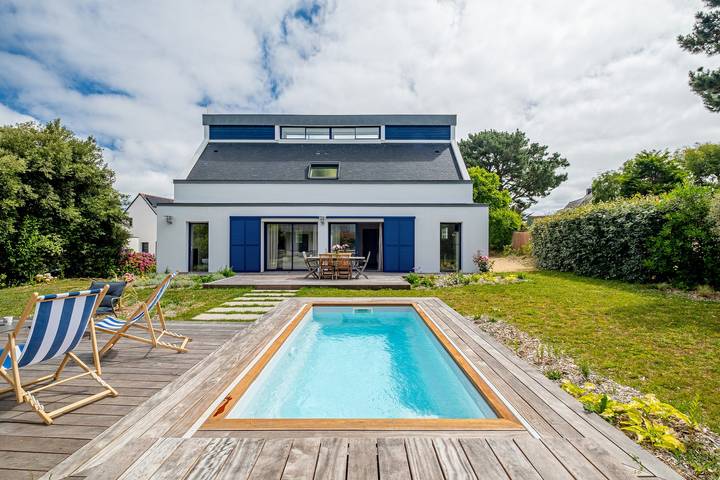 Maison de vacances pour 10 personnes, avec terrasse et jardin - 1