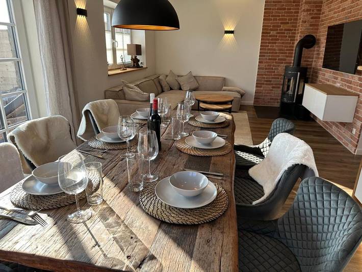 Ferienhaus für 6 Personen, mit Terrasse und Sauna