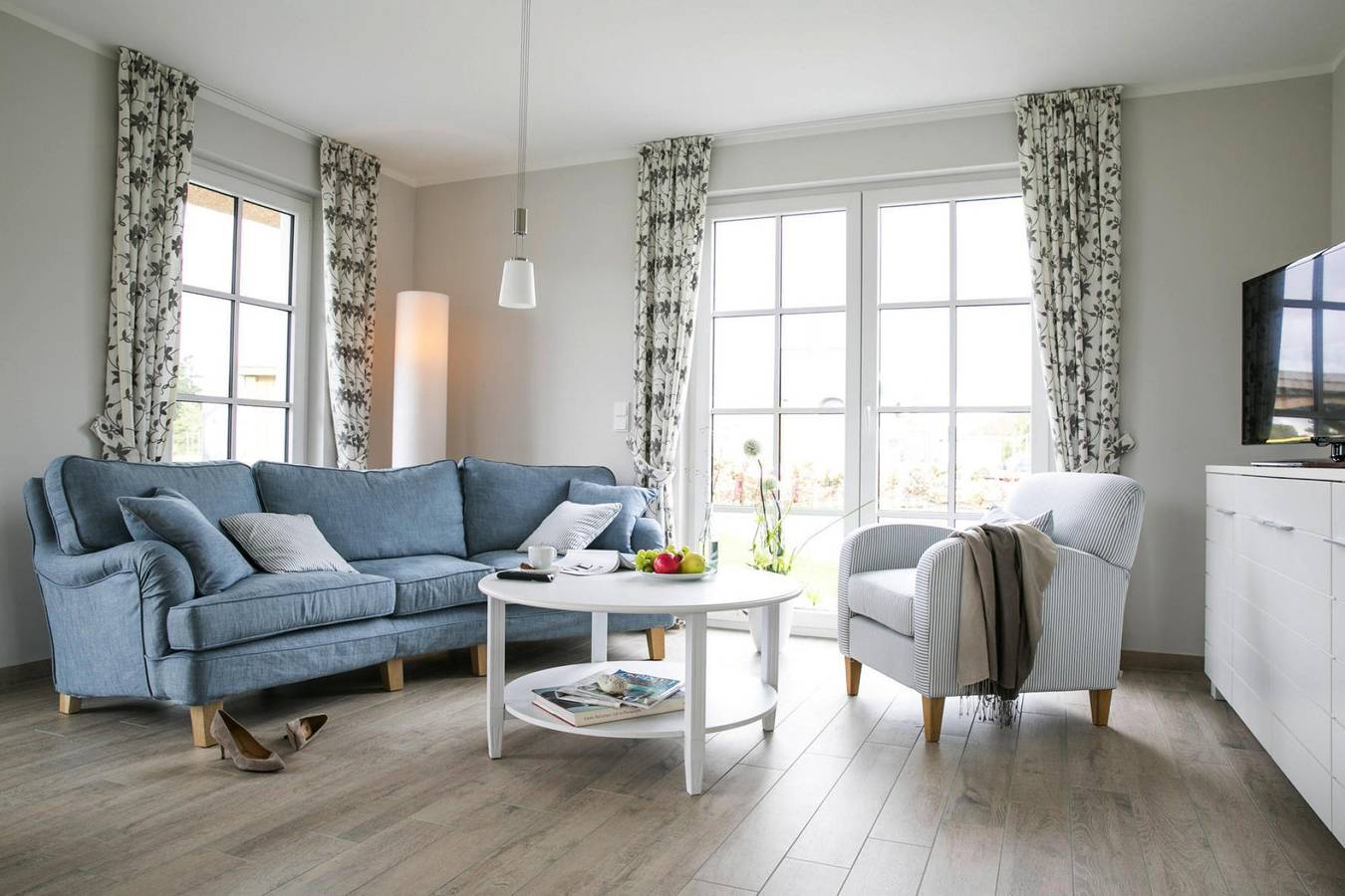 Luxus Reetdachhaus in Fuhlendorf mit Sauna in Bodstedt, Fuhlendorf