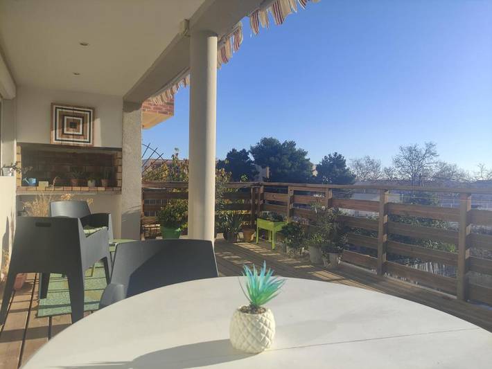 Gîte pour 4 personnes, avec vue et balcon à Cabestany - 3