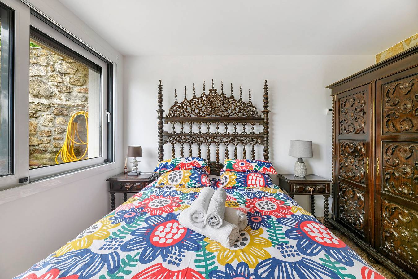 Kamer 'La Chambre Tom' met gedeeld zwembad, gezamenlijke tuin en wifi in Saint-Victor (Ardèche), Tournon-sur-Rhône en omgeving