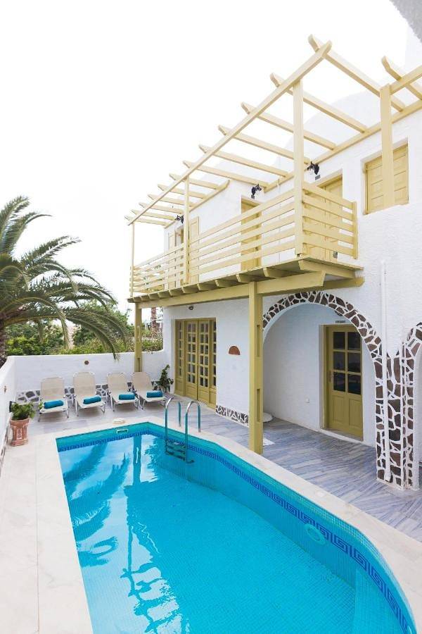 Hotel für 2 Personen, mit Garten und Pool, mit Haustier auf Santorin - 4