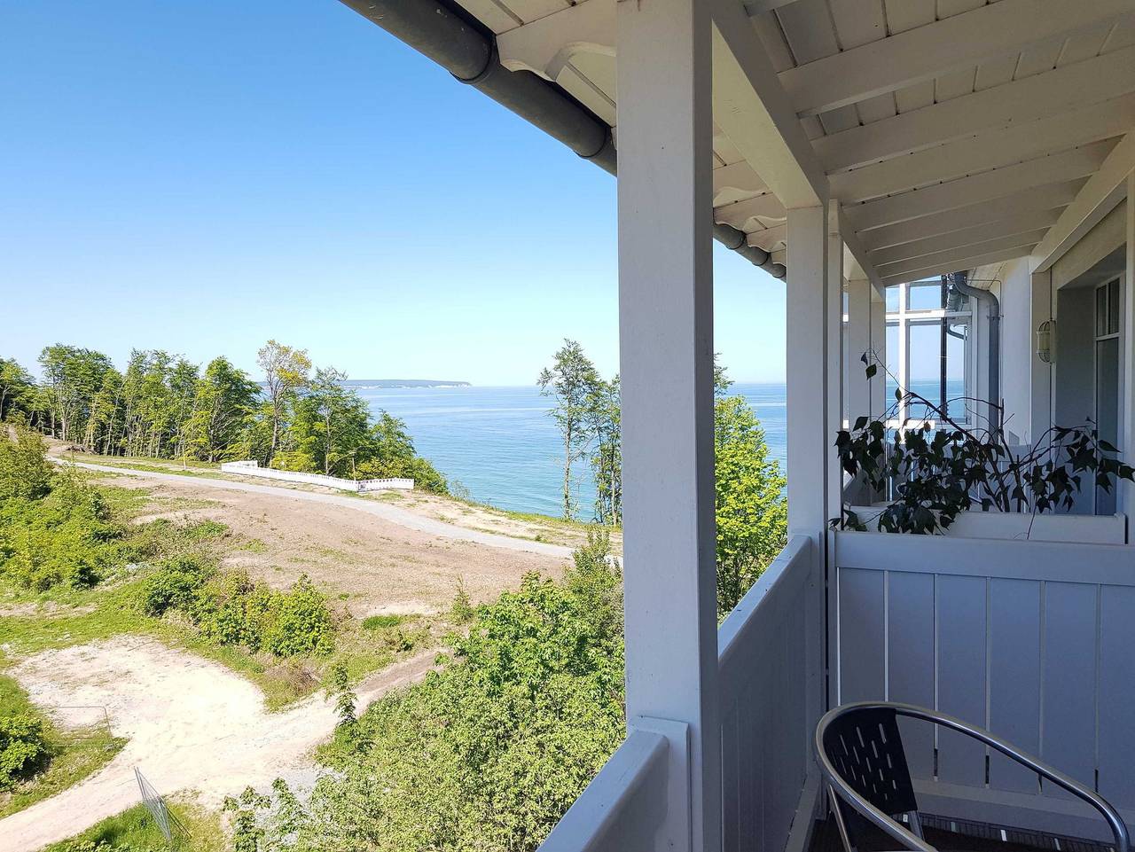 Ganze Ferienwohnung, Residenz Seeblick 22 mit seitlichen Ostseeblick in Sellin, Rügen