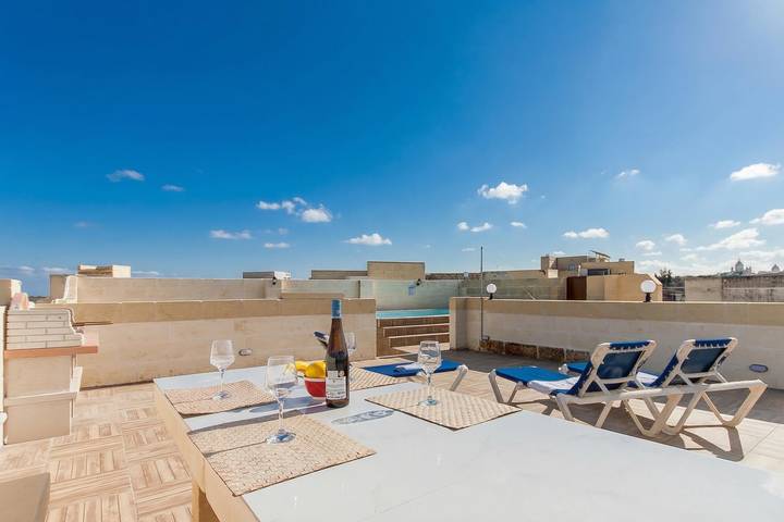 Ferienhaus für 7 Personen, mit Terrasse und Kinderpool sowie Pool in Gozo - 2