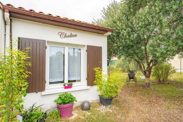 Studio pour 2 personnes, avec jardin