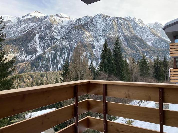 Casa vacanza per 6 persone, con Balcone e Terrazza nonché Panorama a Folgarida