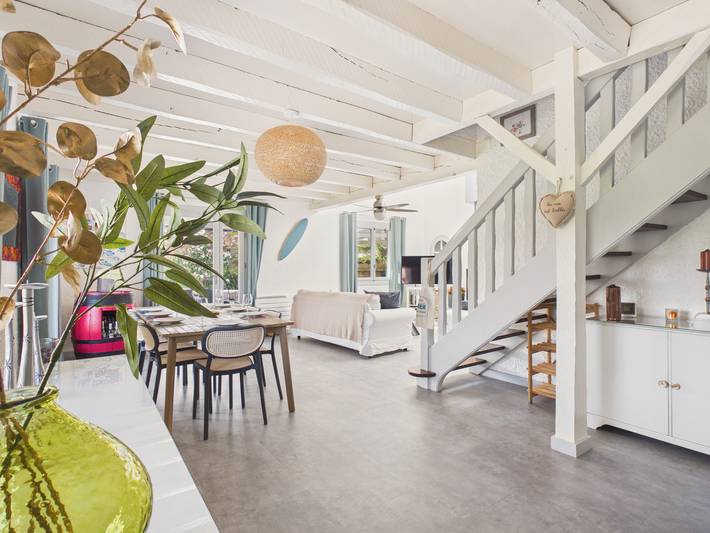 Location de vacances pour 6 personnes, avec balcon et jardin à Andernos-les-Bains - 4