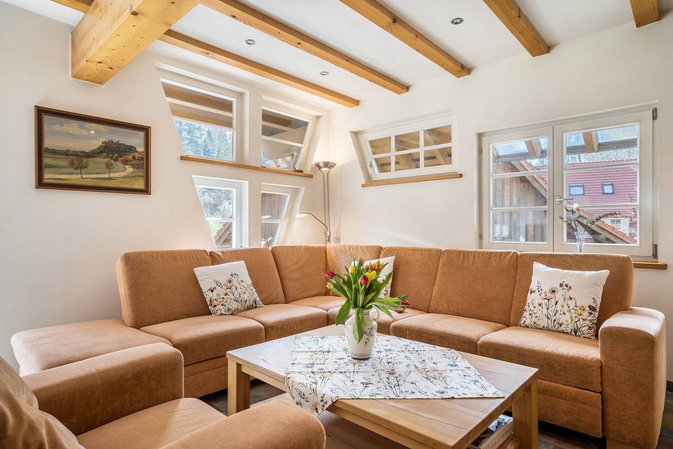 Ganze Wohnung, Ferienwohnung Heuduft" mit Gemeinschaftsgarten, Balkon und Wlan in Gengenbach, Mittlerer Schwarzwald