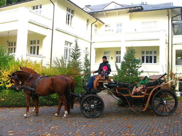 Ferienhaus mit Meerblick für 4 Personen, mit Garten und Balkon in Drei Kaiserbäder - 3