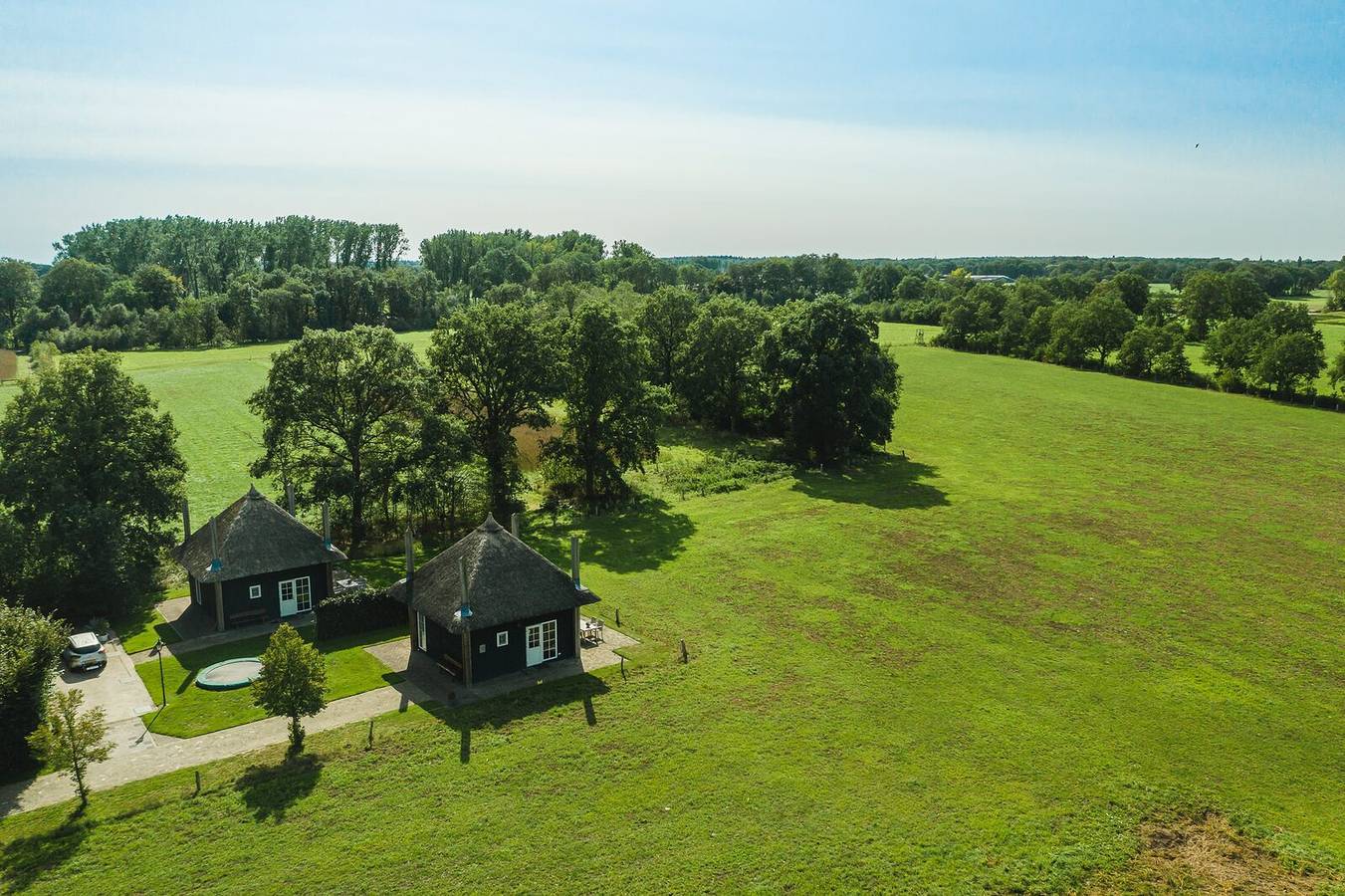 Erve Woolderink — 2 Reggehooiberg vakantiehuisjes in Wierden, Twente