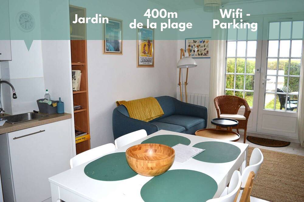 Triplex avec jardinet - wifi - à 400m de la plage in Courseulles-sur-Mer, Région de Caen