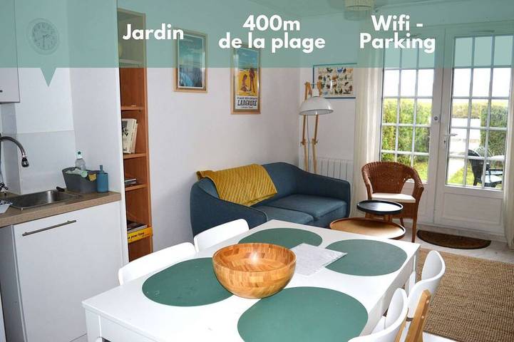 Maison de vacances pour 4 personnes, avec jardin et balcon