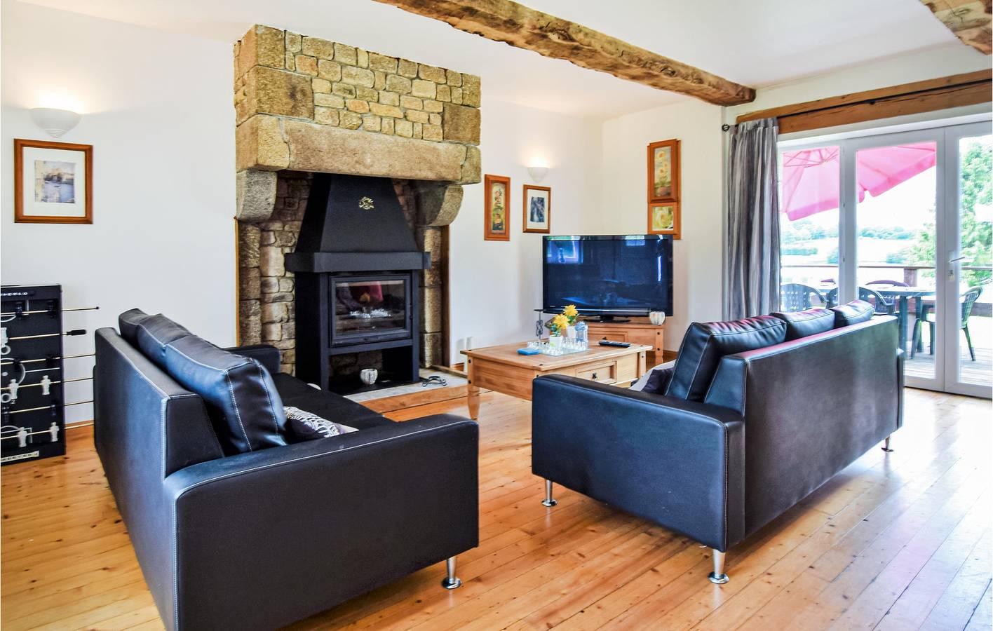 Appartement confortable de 100m2 : parking, tv, wifi, jardin, 500m de la plage in Saint-Germain-de-Tallevende-la-Lande-Vaumont, Région de Vire
