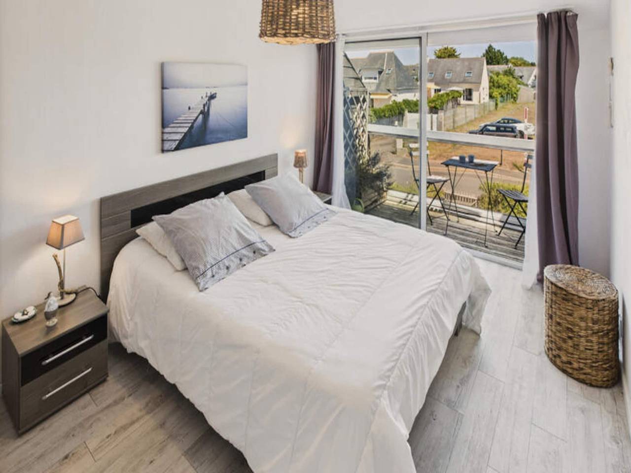 Appartement entier, Appartement à Île-Tudy près de la plage de Treustel in Île-Tudy, Côte de Cornouaille