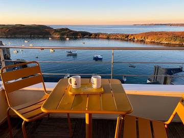 Gîte pour 5 personnes, avec terrasse et vue à Le Conquet