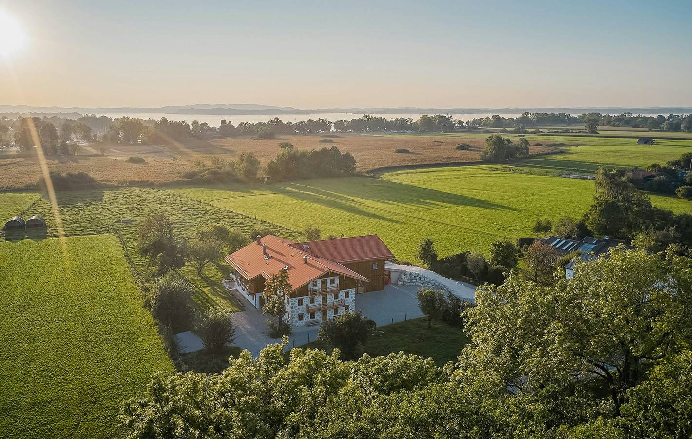 Ganze Wohnung, Loft in Fischerhaus von 1604 am Chiemsee in Übersee, Chiemsee