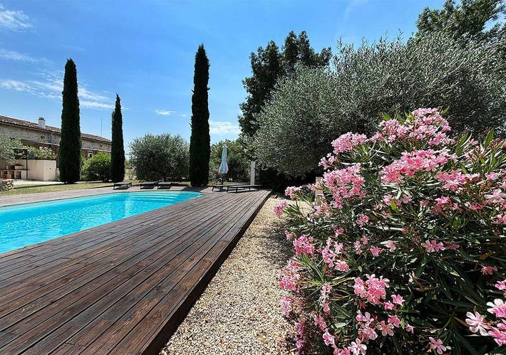 Cottage pour 4 personnes, avec piscine et jardin à Salindres