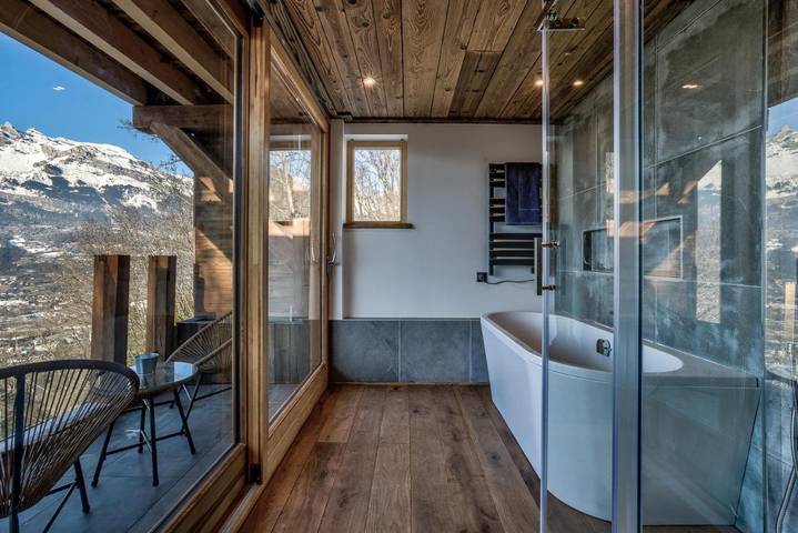 Gîte pour 8 personnes, avec vue et balcon dans Thermes de Saint Gervais les Bains - 3