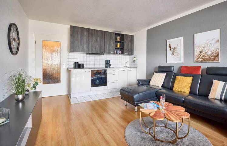 Appartement entier, Ferienwohnung 7 im Haus Robbenplate in Cuxhaven Duhnen - 400 Meter zum Meer, Südbalkon - ausgestattet für bis zu 4 Personen  in Duhnen, Cuxhaven