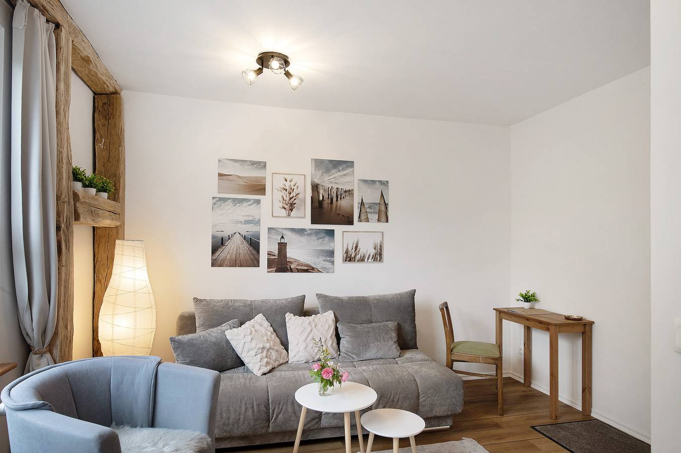Ganze Wohnung, Ferienwohnung 'Haus Hinz 2 Zi Fe-Wo An Der Ostsee' mit Gemeinschaftsterrasse und Wi-Fi in Kalkhorst, Nordwestmecklenburg (Wismar und Umgebung)